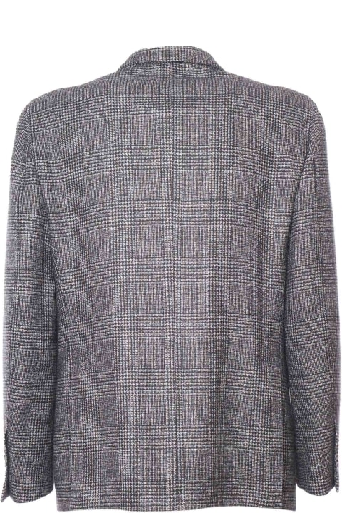 Lardini Coats & Jackets for Men Lardini Prince Of Wales Check Jacket