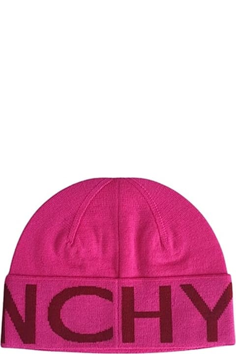 メンズ Givenchyの帽子 Givenchy Wool Logo Hat