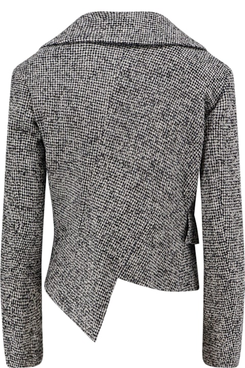 Comme des Garçons Play for Kids Comme des Garçons Play Wool Asymmetrical Blazer