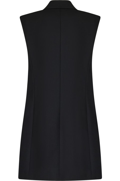 Victoria Beckham Coats & Jackets for Women Victoria Beckham Sleeveless Tailored Dress Mini Dress