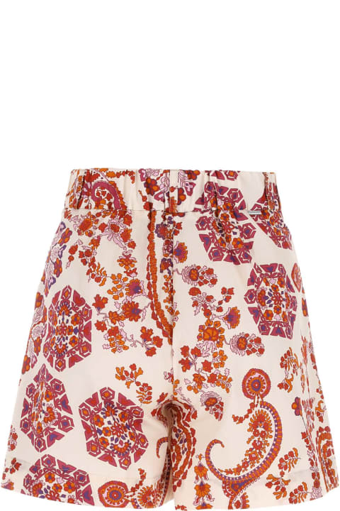 Fashion for Women Woolrich Printed Cotton Shorts