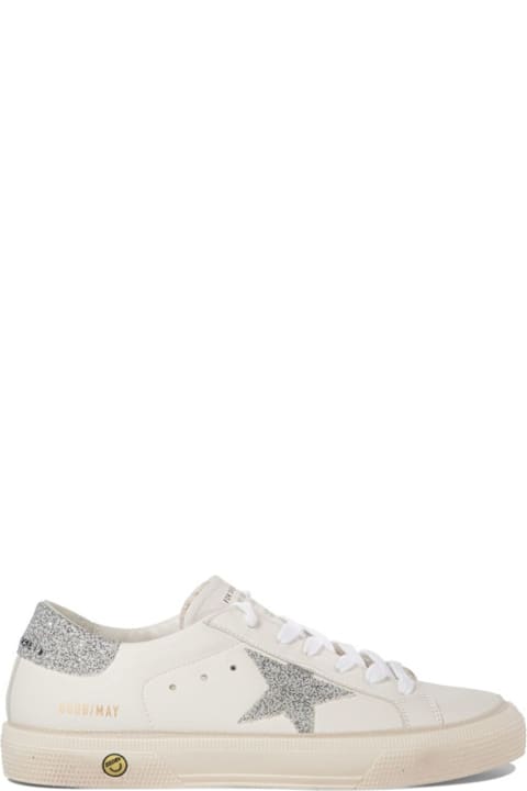 Golden Goose for Boys Golden Goose May Star-patch Sneakers