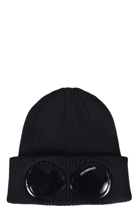 Hats for Men C.P. Company Goggles Knit Beanie