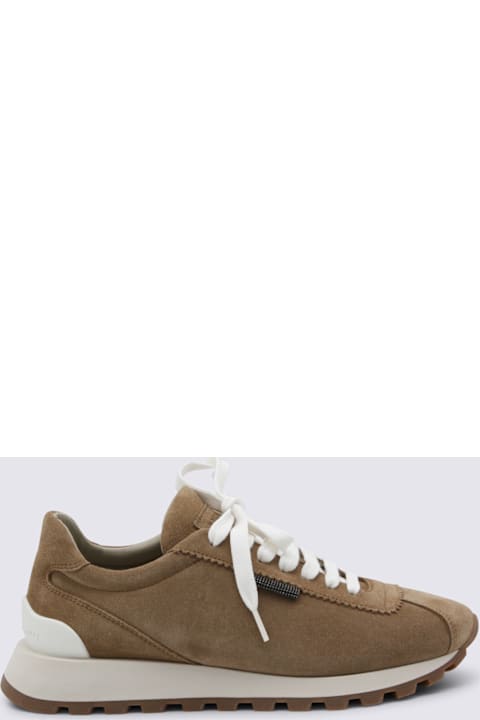 Brunello Cucinelli Antilope Suede Sneakers
