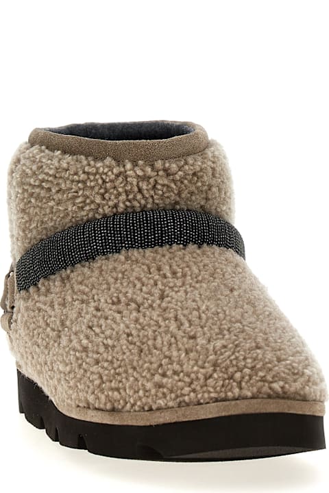 Brunello Cucinelli Boots for Women Brunello Cucinelli 'monile' Ankle Boots