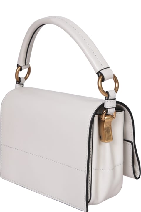 Moschino for Women Moschino White Leather Shoulder Bag