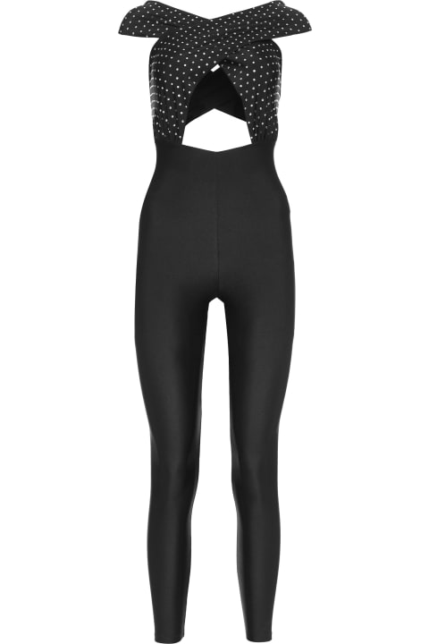Jumpsuits for Women The Andamane Full Bodysuit With Rhinestones