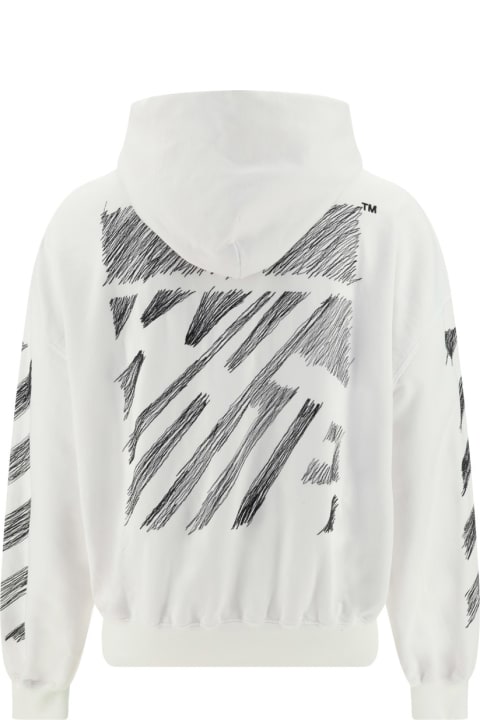 Off-White for Men Off-White Scribble Diag Hood Sweatshirt