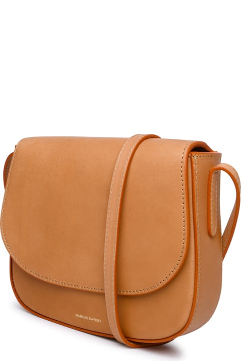 'classic' Mini Camel Vegetable Tanned Leather Bag