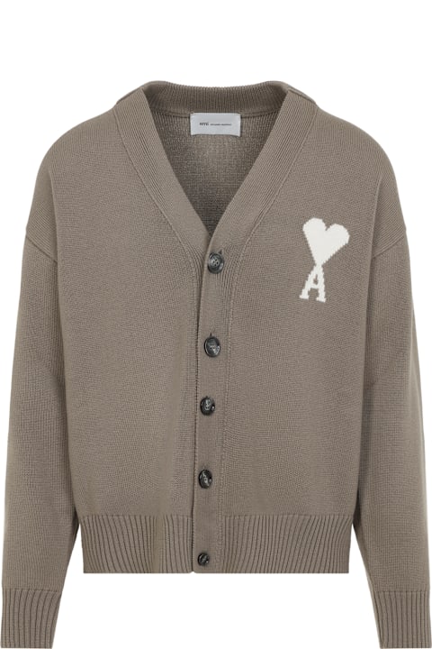 Ami Alexandre Mattiussi for Kids Ami Alexandre Mattiussi Wool Cardigan