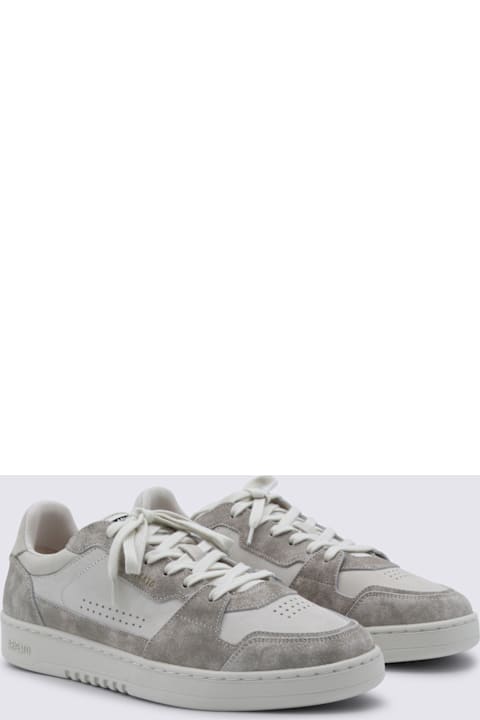 Homeware Axel Arigato Off White And Taupe Leather Sneakers