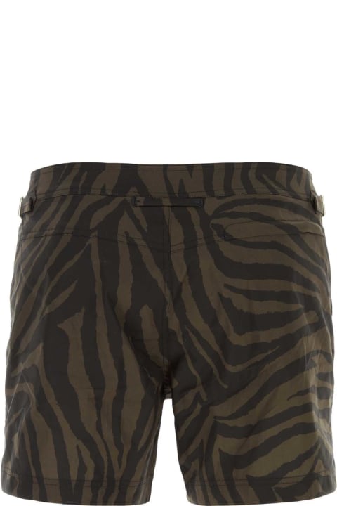 Swimwear for Women Tom Ford Printed Polyester Swimming Shorts