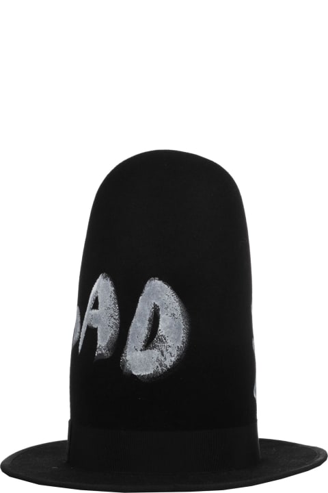 Comme Des Garçons Homme Plus Homme Plus Black Top Hat | italist