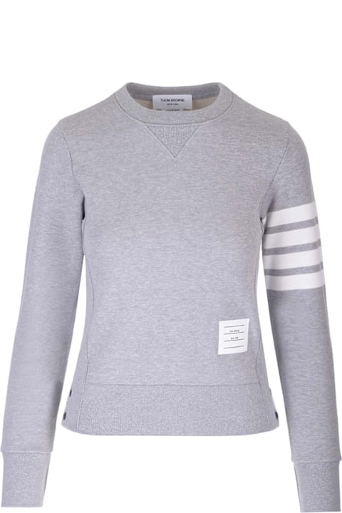 Homeware Thom Browne '4 Bar Stripe' Crewneck Sweatshirt