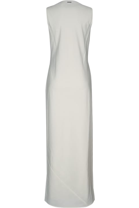 Calvin Klein فساتين لـ السيدات Calvin Klein Tech Texture Bias Ankle Dress
