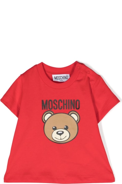 Topwear for Baby Boys Moschino T-shirt Teddy Bear
