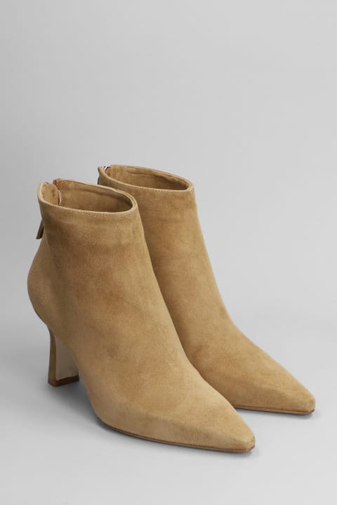 The Seller Boots for Women The Seller High Heels Ankle Boots In Leather Color Suede