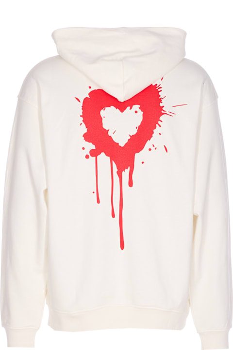 Vision of Super لـ Women Vision of Super Heart Print Hoodie