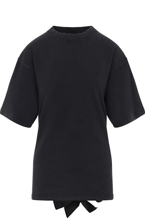 Balenciaga Clothing for Women Balenciaga Lace Up T-shirt