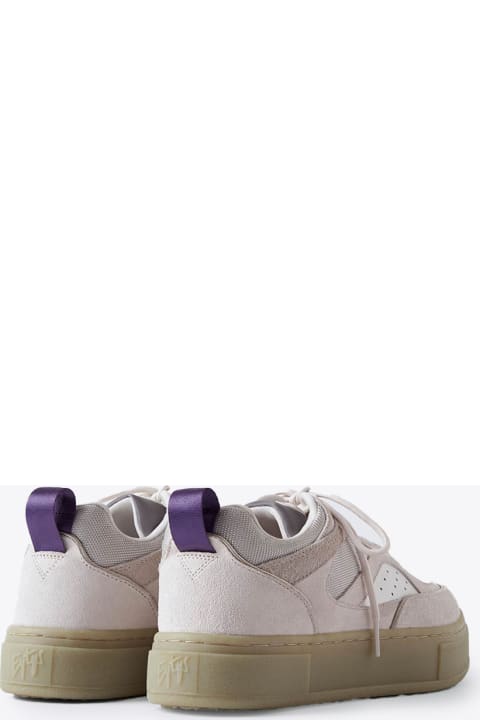 Sidney Beige suede lace-up low sneaker - Sidney