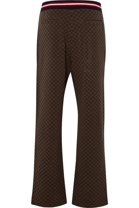 Balmain for Men Balmain Pants In Brown Polyester