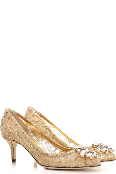 Dolce & Gabbana High-Heeled Shoes for Women Dolce & Gabbana Taormina Lace Pumps