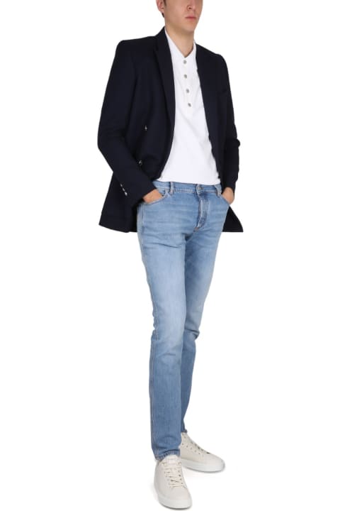 Balmain Coats & Jackets for Women Balmain Blue Wool Blazer