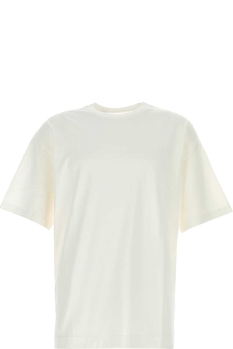 Homme Plissé Issey Miyake for Men Homme Plissé Issey Miyake White Cotton T-shirt