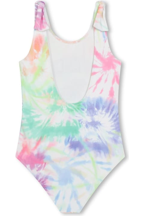 Givenchy Kidsのセール Givenchy One-piece Swimsuit With Tie Dye Pattern