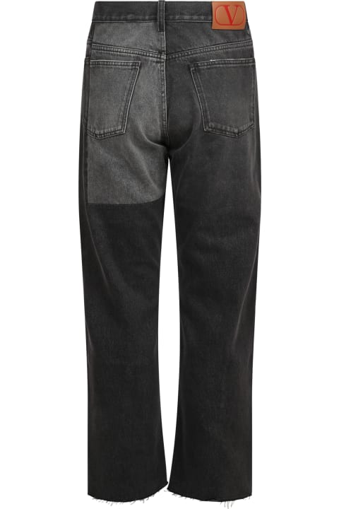 Fashion for Men Valentino Jeans 5 Tasche Patch Grigio