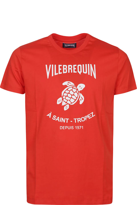 Vilebrequin الملابس لـ القسم الرجالي Vilebrequin Washed T-shirt