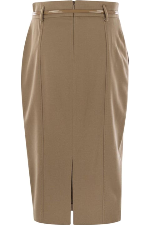 Max Mara Studio Skirts for Women Max Mara Studio Belted Pencil Skirt