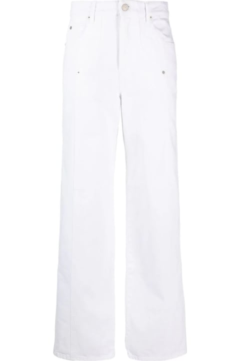 Marant Étoile for Women Marant Étoile White Cotton Jeans