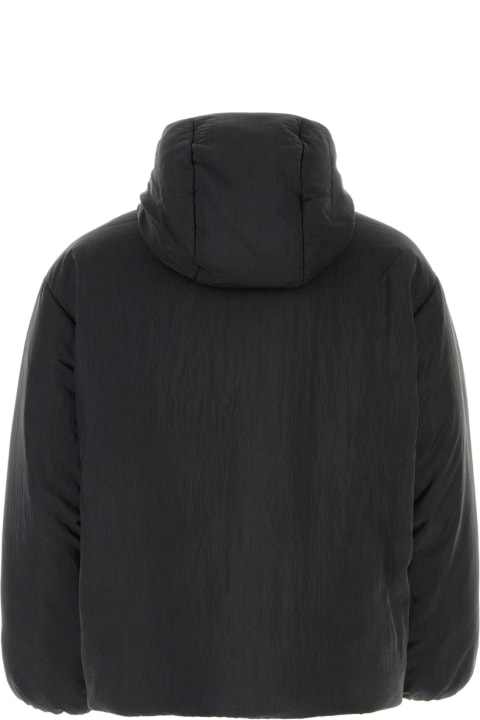 Jil Sander Coats & Jackets for Men Jil Sander Black Polyester Down Jacket