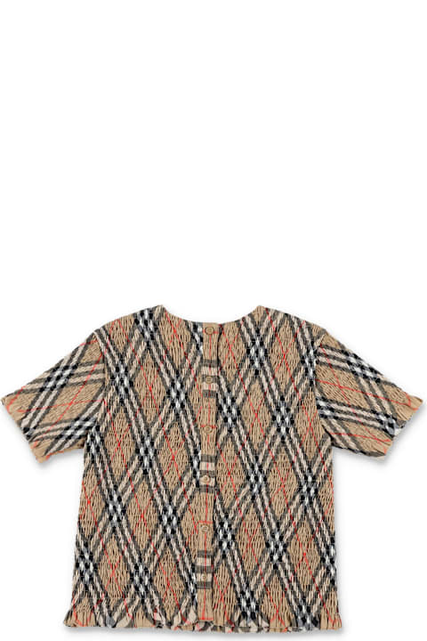 Homeware Burberry Kid - Check Cotton Top