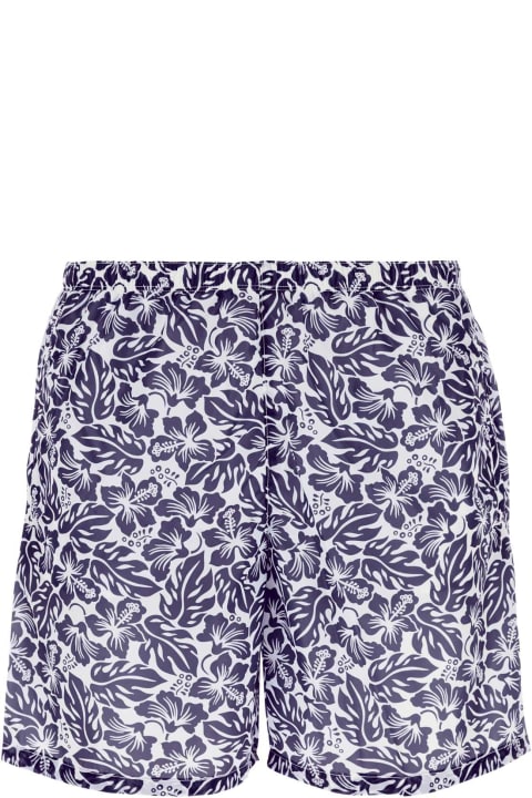 Prada Swimwear for Men Prada Printed Nylon Swimming Shorts