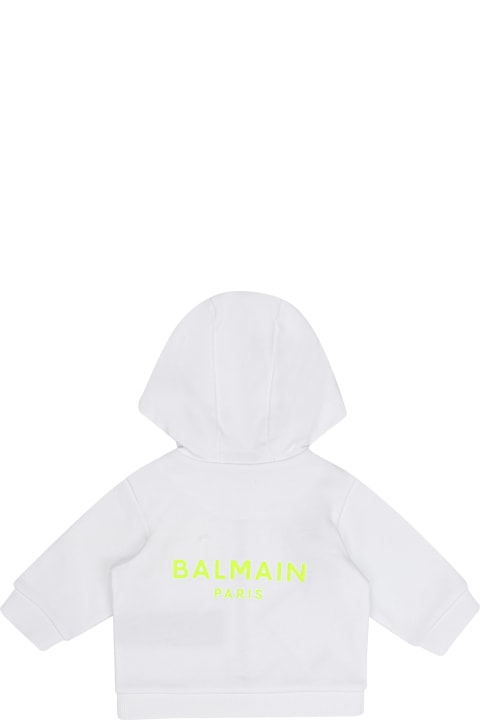 Balmain Sweaters & Sweatshirts for Baby Girls Balmain Felpa Neonato