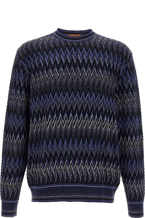 Missoni for Kids Missoni Zigzag Pattern Sweater