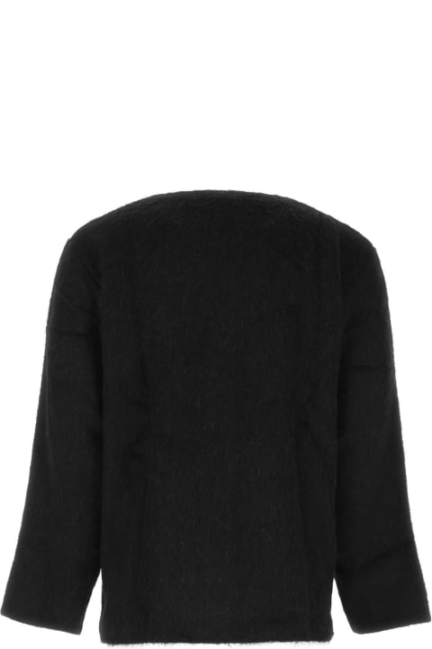 Our Legacy for Kids Our Legacy Black Wool Blend Cardigan