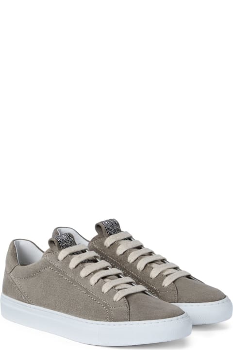Brunello Cucinelli Leather Sneakers