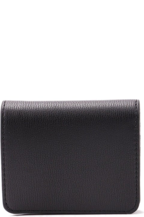 Fashion for Women Love Moschino Logo-plaque Press-stud Fastened Bi-fold Wallet