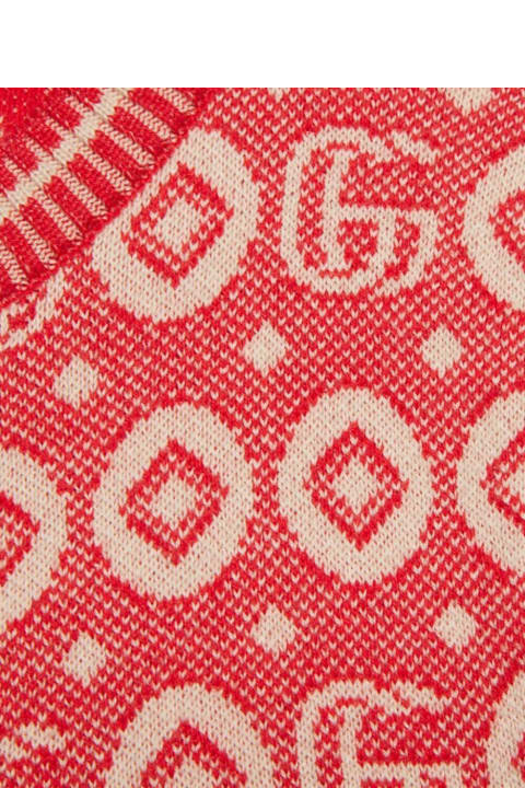 Gucci Sweaters & Sweatshirts for Girls Gucci Cardigan Cotton Jaquard