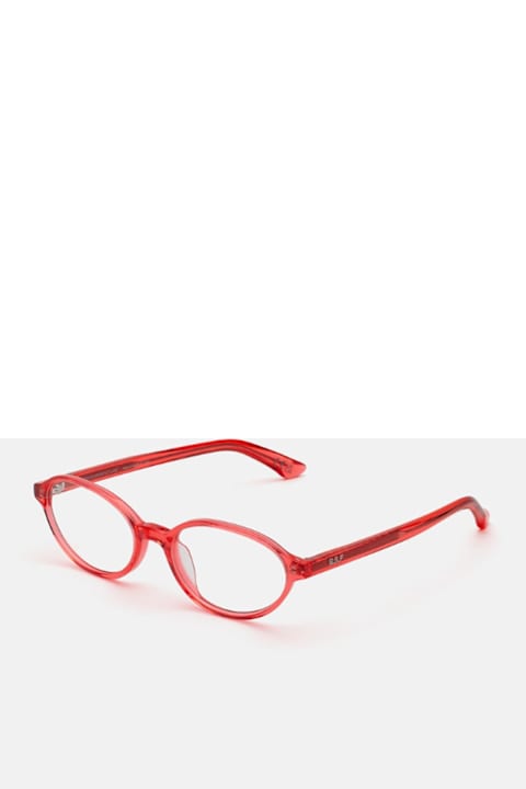 RETROSUPERFUTURE Eyewear for Women RETROSUPERFUTURE Retrosuperfuture Numero 04 Light Red Rosso Glasses