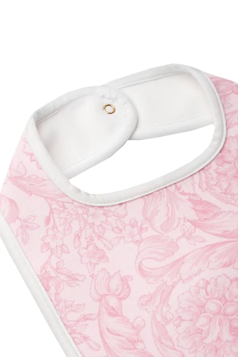 Accessories & Gifts for Baby Girls Versace Baroque Baby Bib