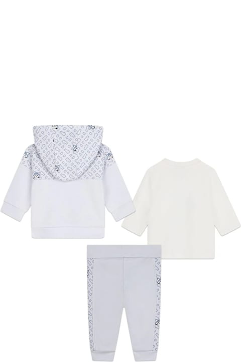 Bodysuits & Sets for Baby Girls Hugo Boss Completo 3 Pezzi Con Stampa