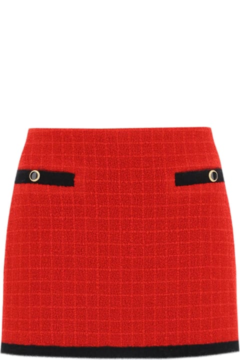 Alessandra Rich لـ Women Alessandra Rich Front Pocket Skirt