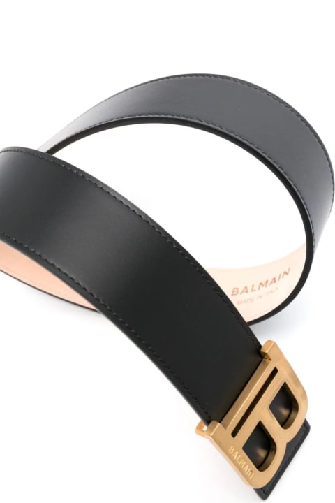 Belts for Women Balmain B-logo Buckle Belt