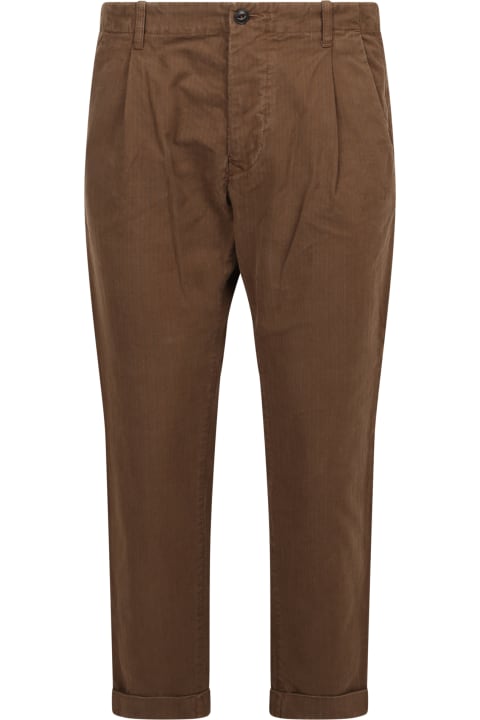 Original Vintage Style Pants for Men Original Vintage Style Brown Trousers