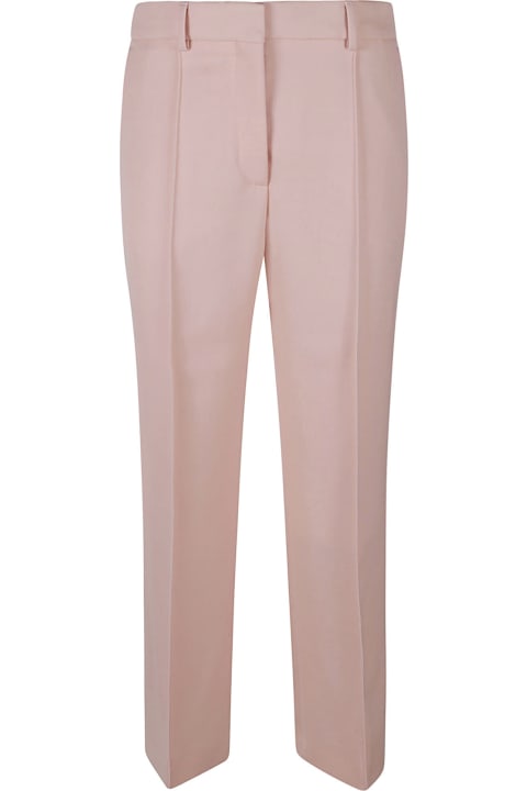 Clothing for Women Lanvin Regular Fit Cropped Plain Trousers