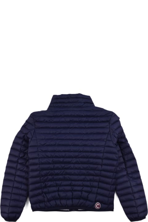 Down Jacket With Padded Collar